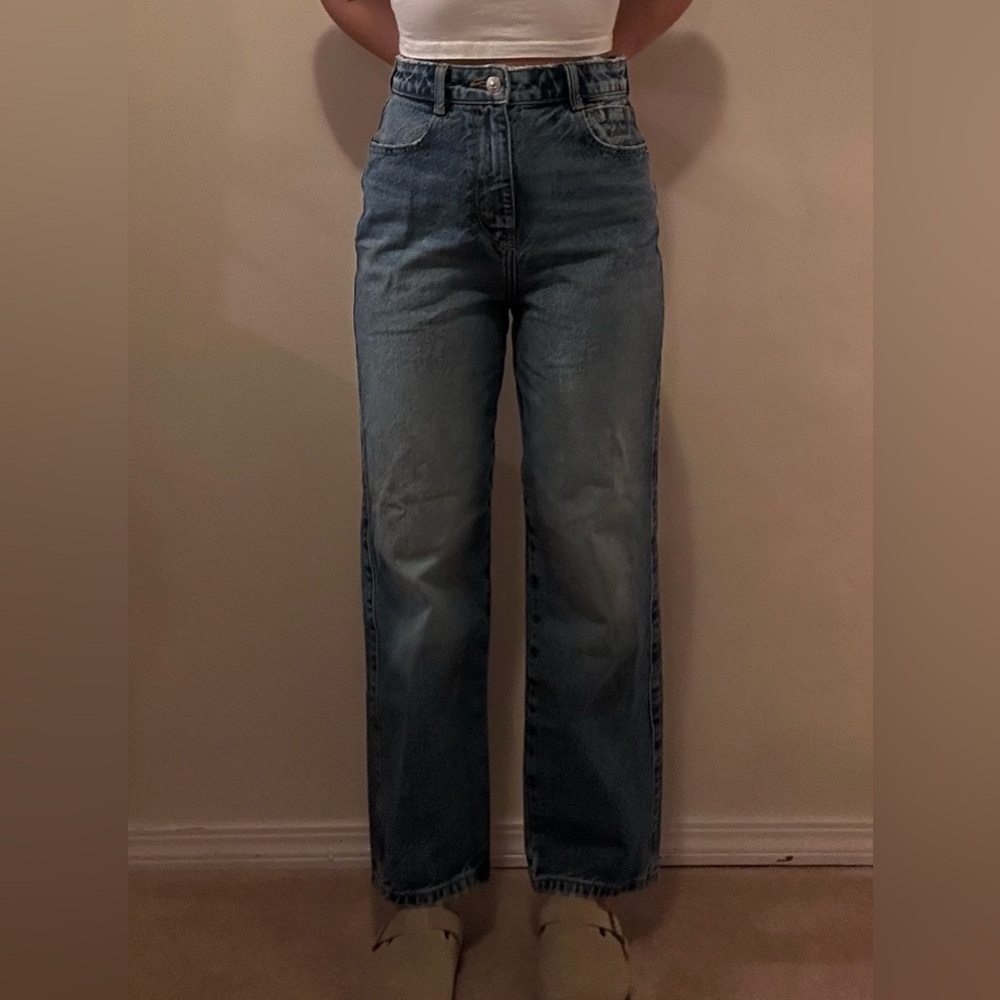 Zara wide leg jeans